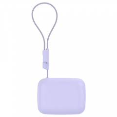 New Arrival Ultra-Compact 9000mAh 22.5W Semi-Solid State Power Bank with Built-in Cable & Digital Display.